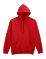 Heren Hoodie Gildan Softstyle SF500 Rood